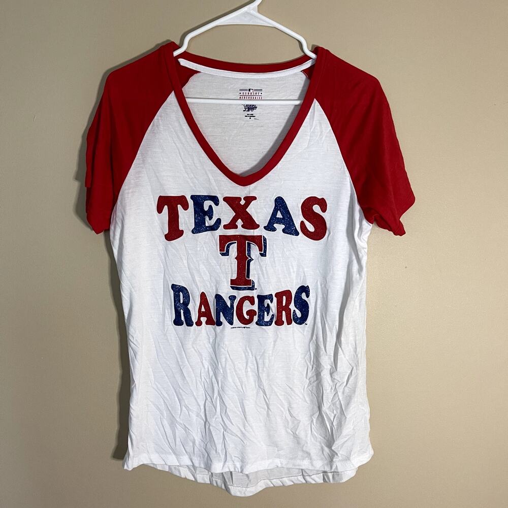 Genuine Merchandise Texas Rangers T-shirt M Womens